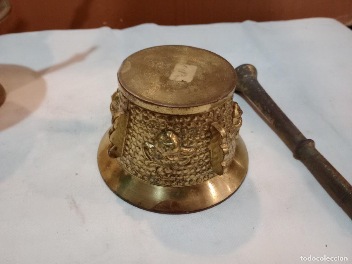 Antig&uuml;edades: mortero de bronce - Foto 3