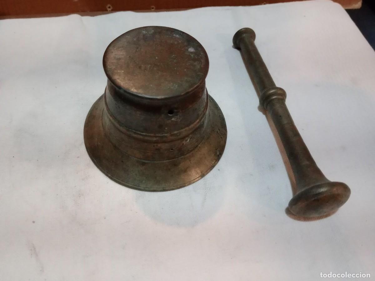 Antig&uuml;edades: mortero de bronce - Foto 2