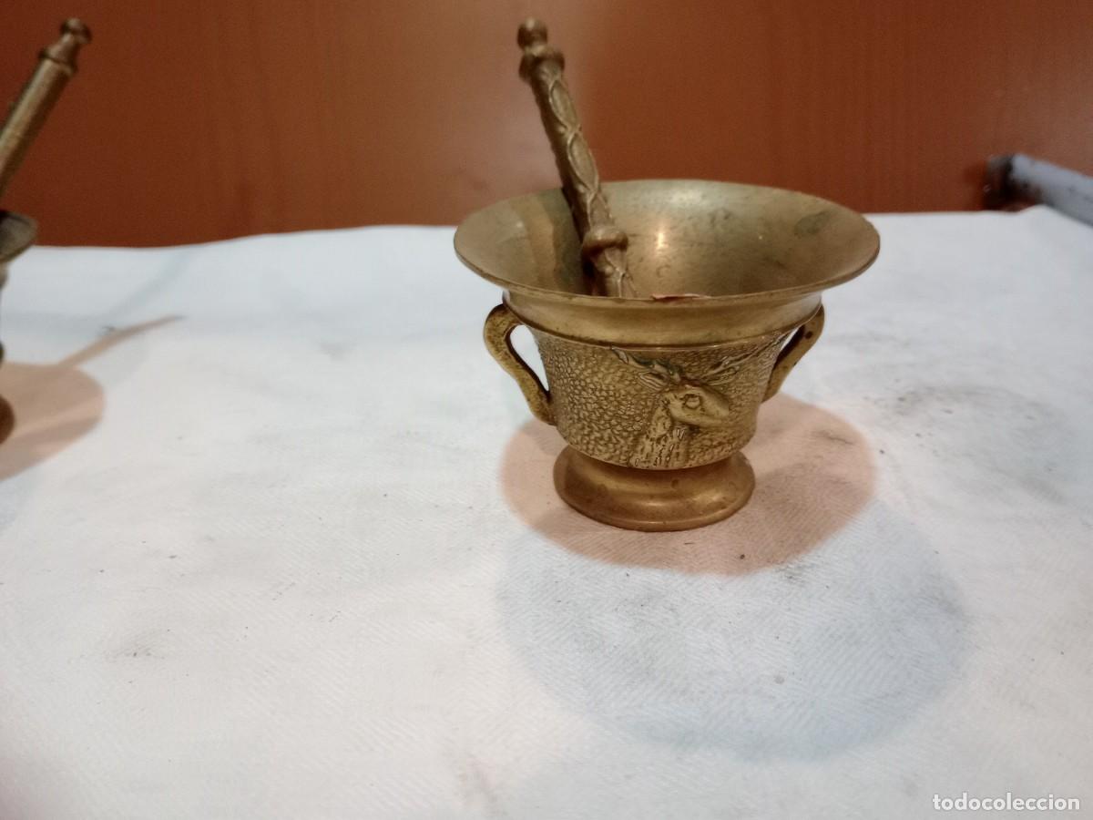 Antig&uuml;edades: mortero de bronce - Foto 2