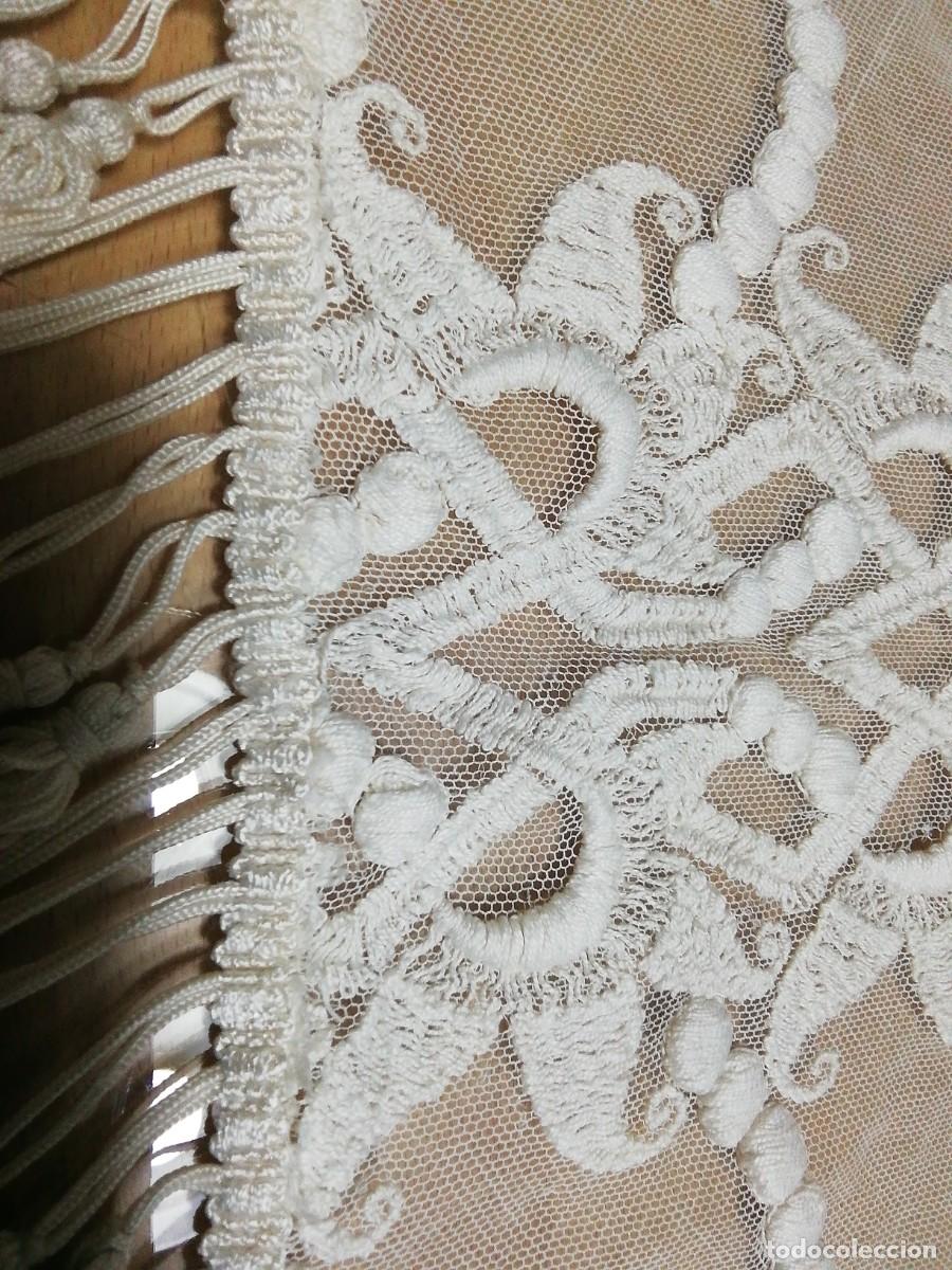 Antig&uuml;edades: * CORTINAS DE TUL,50 CM (Rf:227/*) - Foto 4