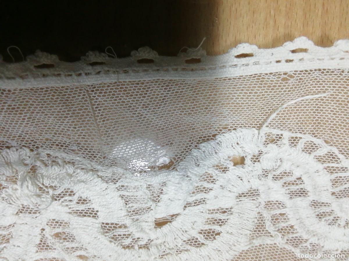 Antig&uuml;edades: * CORTINAS DE TUL,50 CM (Rf:227/*) - Foto 6