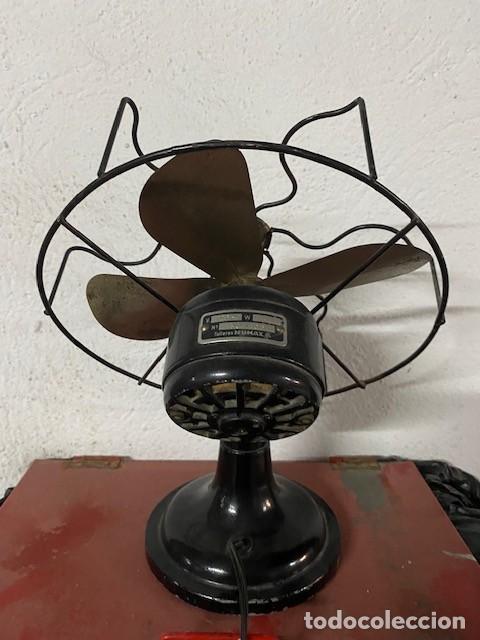 Antig&uuml;edades: VENTILADOR ANTIGUO MARCA LUMAX. - Foto 2