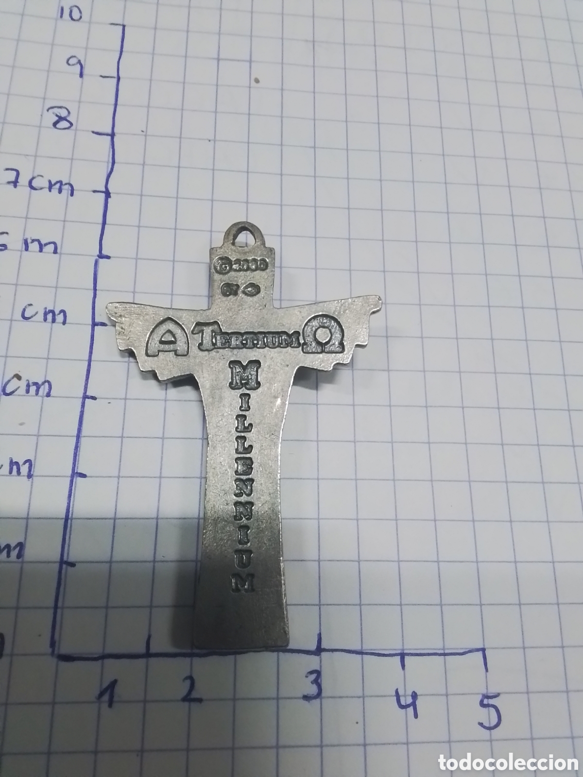 Antig&uuml;edades: Cruz de metal - Foto 2