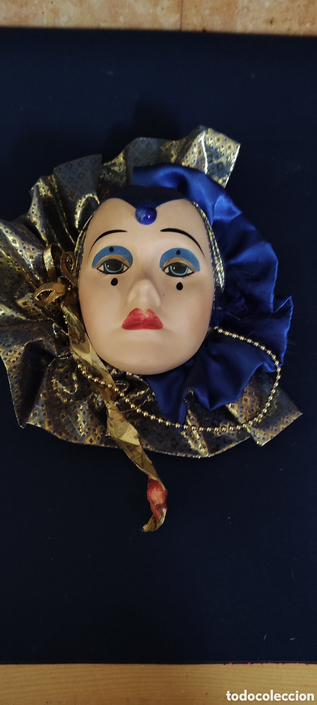 Antig&uuml;edades: MASCARA DE PORCELANA - Foto 2