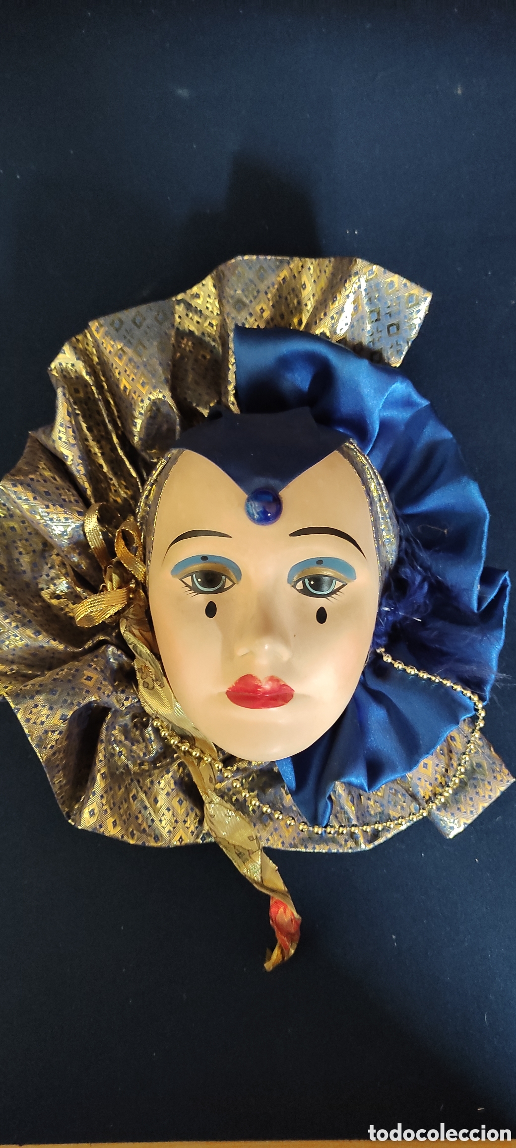 Antig&uuml;edades: MASCARA DE PORCELANA - Foto 3