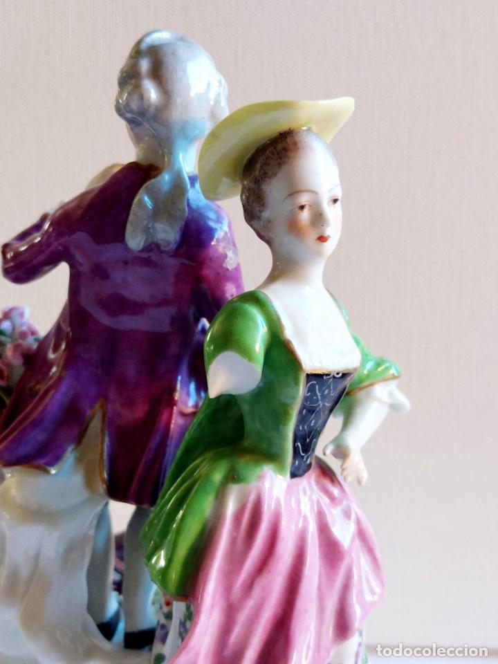 Antig&uuml;edades: PORCELANA FRANCESA S. XIX. - Foto 3