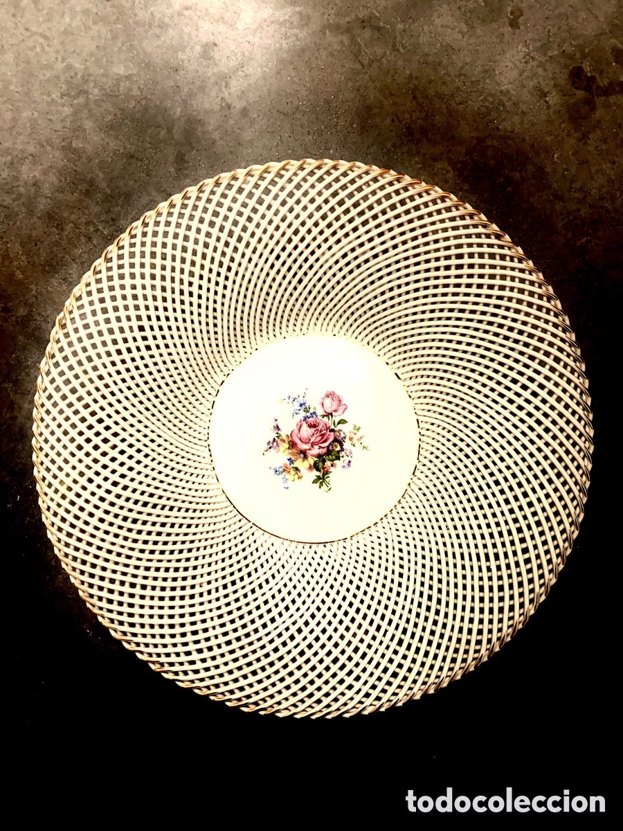 Antig&uuml;edades: PLATO DE MANISES VINTAGE - Foto 6