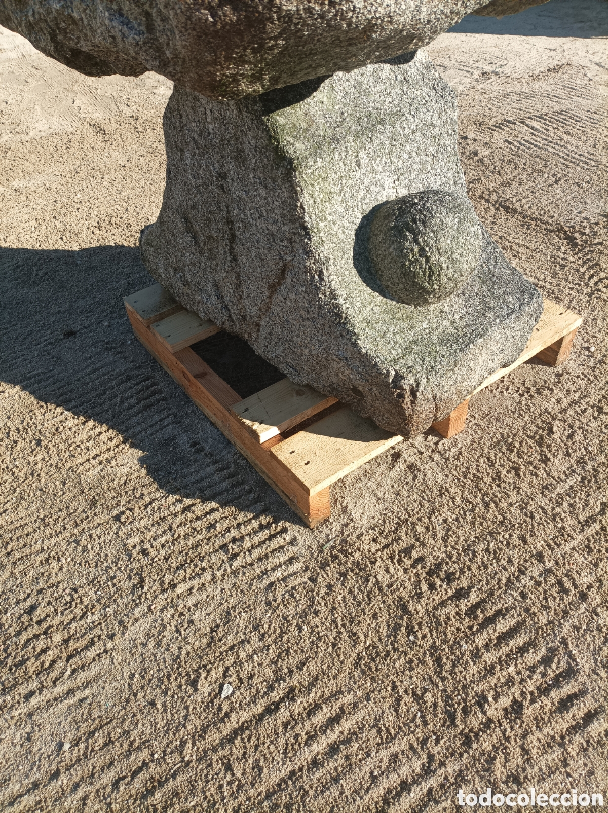 Antig&uuml;edades: Mesa de granito antig&uuml;a - Foto 6