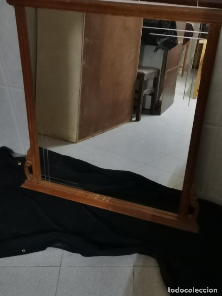 Antig&uuml;edades: VIEJO ESPEJO PARA C&Oacute;MODA - Foto 2