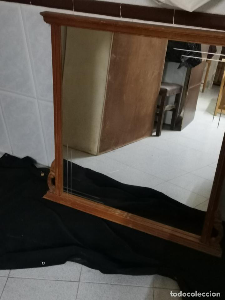 Antig&uuml;edades: VIEJO ESPEJO PARA C&Oacute;MODA - Foto 3