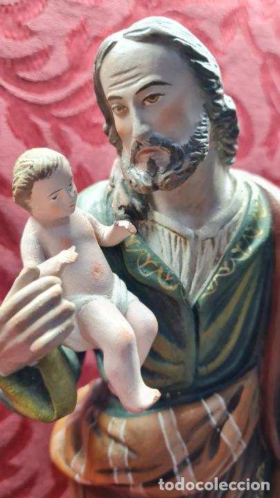 Antig&uuml;edades: SAN JOS&Eacute; CON NI&Ntilde;O EN BRAZOS - Foto 3