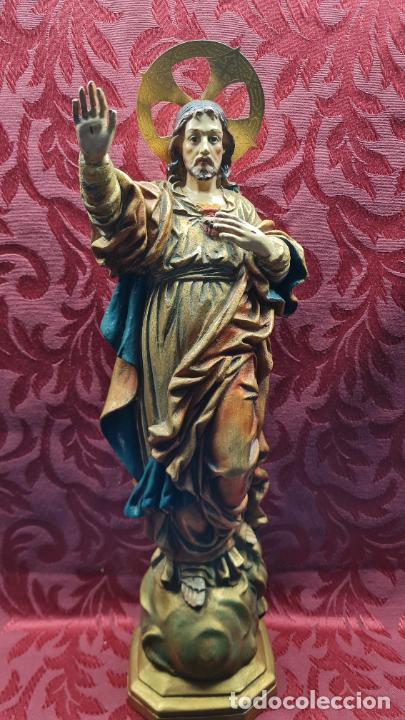 Antig&uuml;edades: SAGRADO CORAZ&Oacute;N BENDICIENDO - Foto 1
