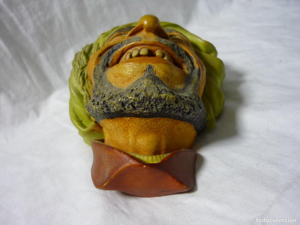 Antig&uuml;edades: Busto de &aacute;rabe riendo en resina - Foto 6