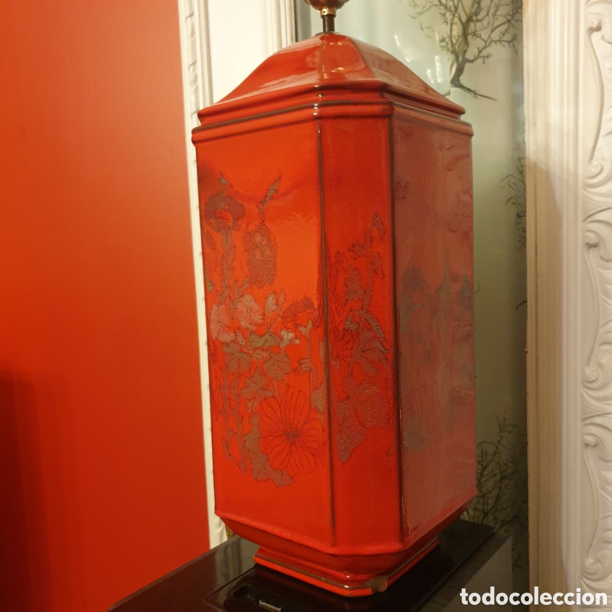 Antig&uuml;edades: Fant&aacute;stica l&aacute;mpara oriental de mesa - Foto 2