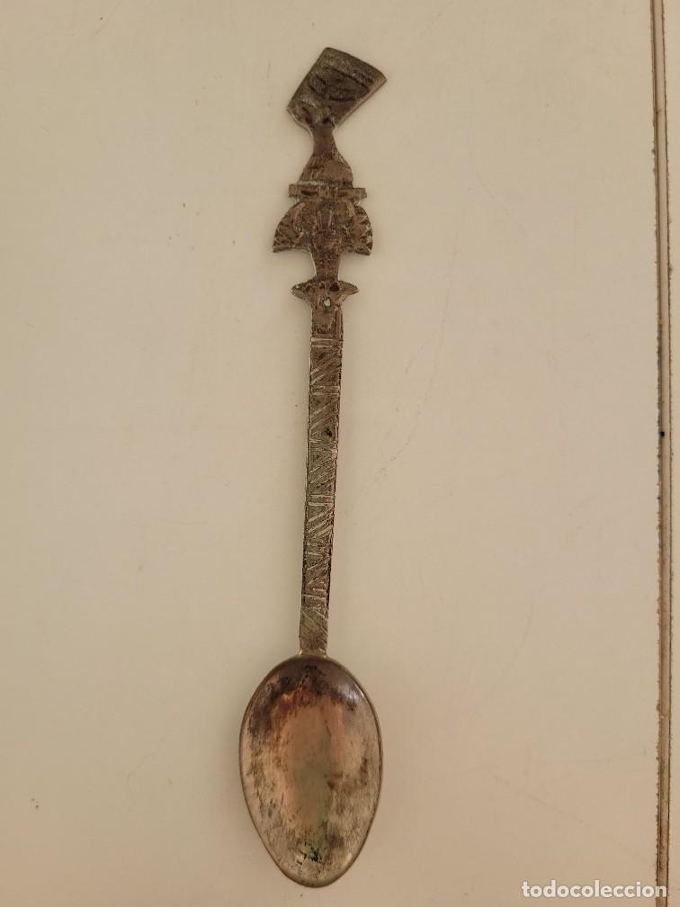 Antig&uuml;edades: CUCHARILLA ANTIGUA EGIPTO - Foto 2