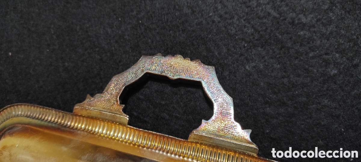Antig&uuml;edades: Bandeja metal con asas - Foto 7