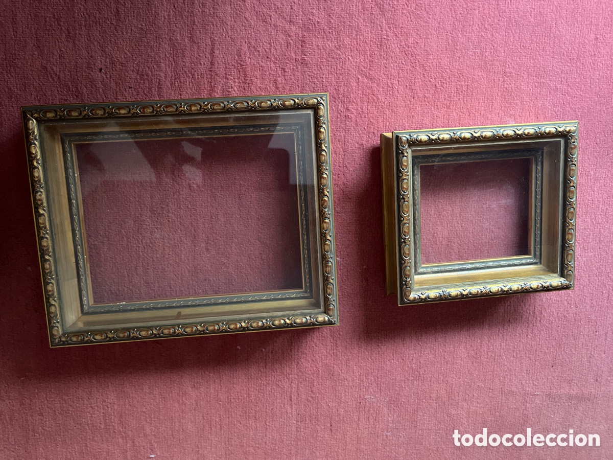 Antig&uuml;edades: 2 marcos para sellos o monedas - Foto 1