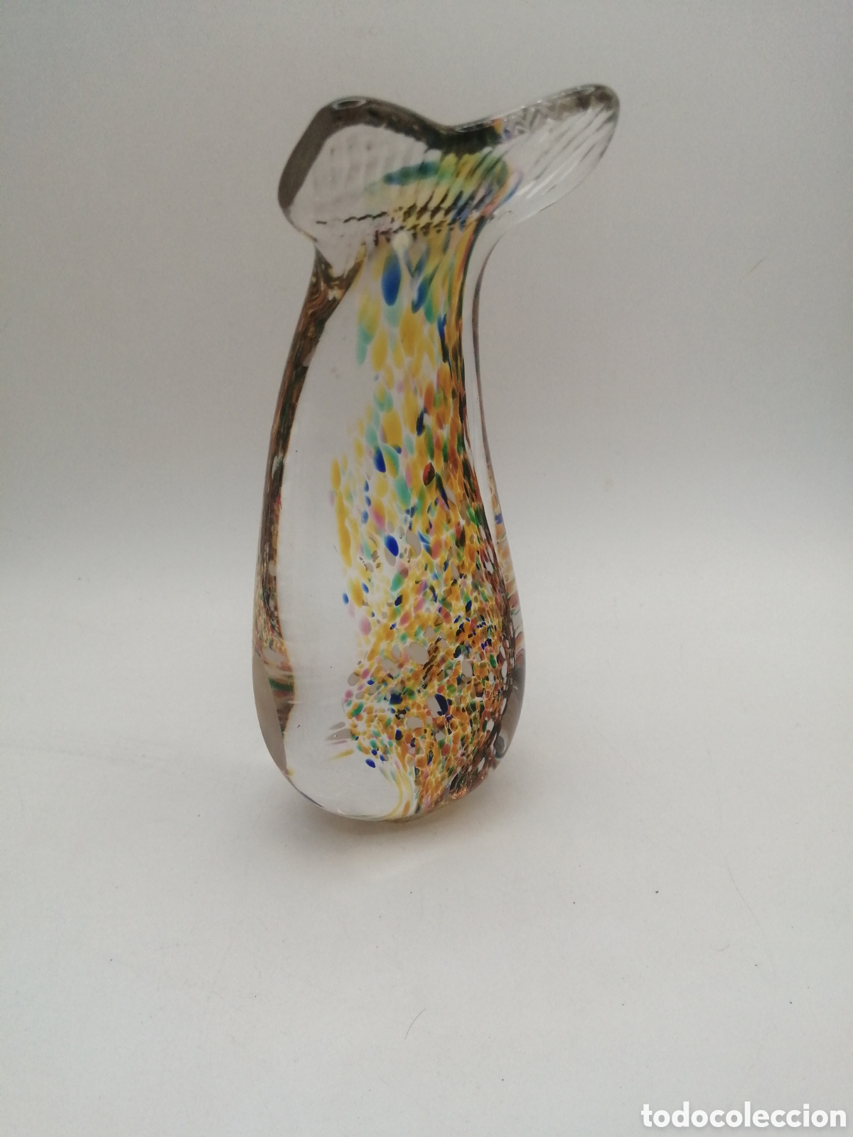 Antig&uuml;edades: Cristal de murano. Pez - Foto 7
