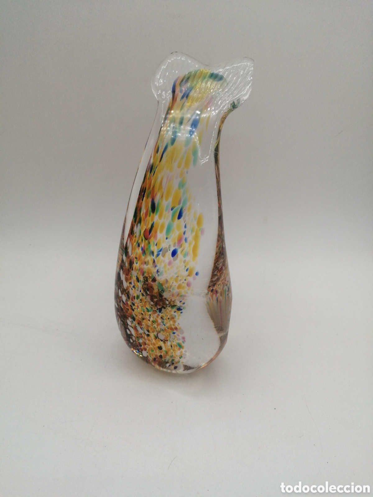 Antig&uuml;edades: Cristal de murano. Pez - Foto 9