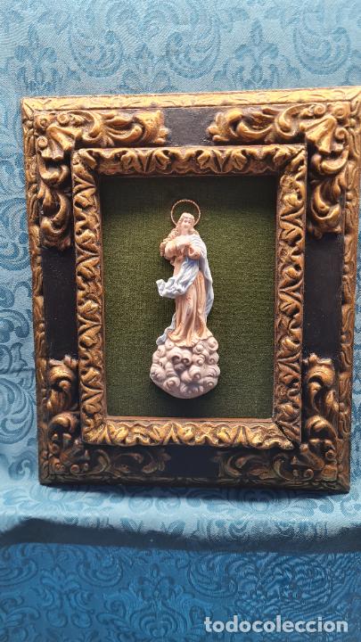 Antig&uuml;edades: MARCO VIRGEN INMACULADA - Foto 1