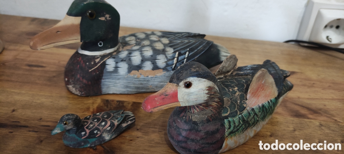 Antig&uuml;edades: PATOS ANTIGUOS DE MADERA - Foto 3