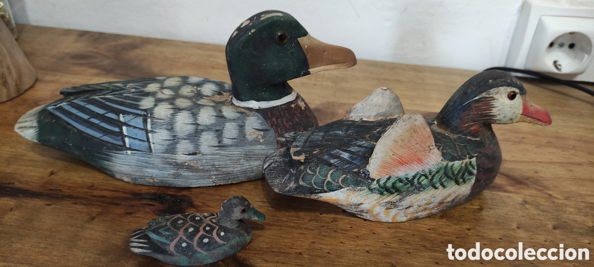 Antig&uuml;edades: PATOS ANTIGUOS DE MADERA - Foto 4