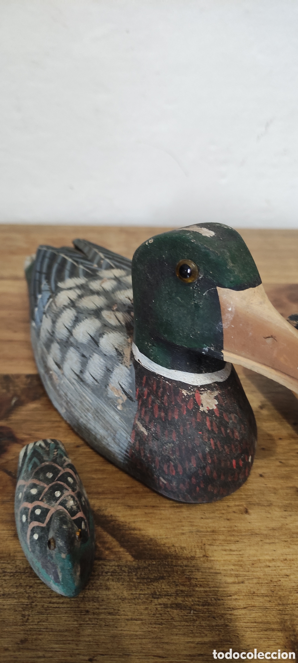 Antig&uuml;edades: PATOS ANTIGUOS DE MADERA - Foto 5