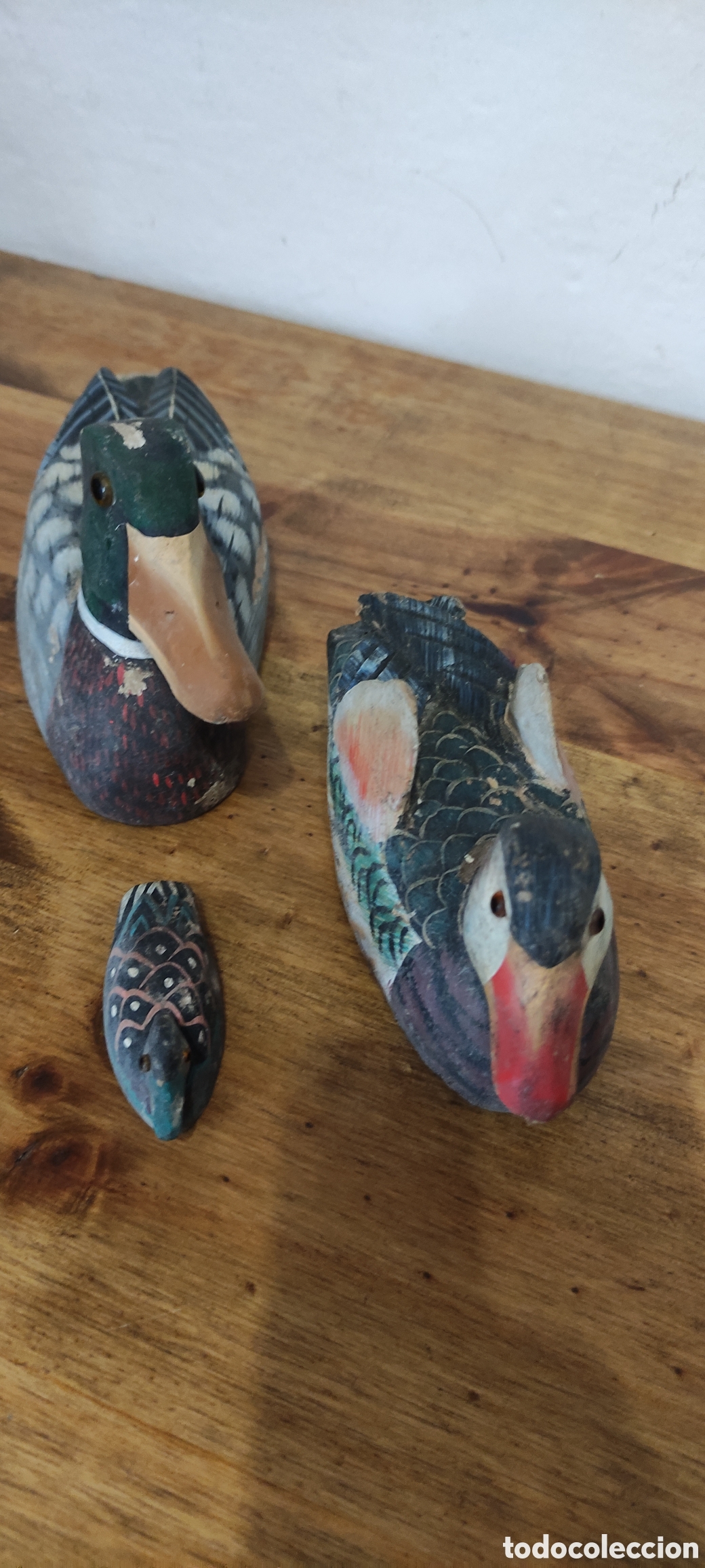 Antig&uuml;edades: PATOS ANTIGUOS DE MADERA - Foto 6