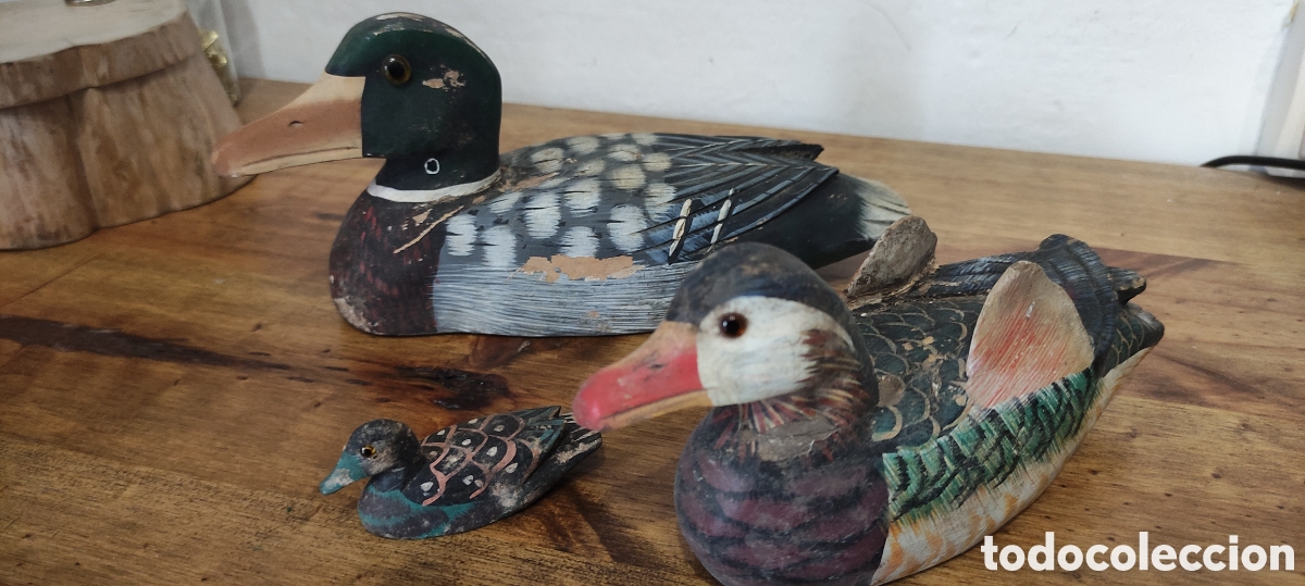 Antig&uuml;edades: PATOS ANTIGUOS DE MADERA - Foto 10