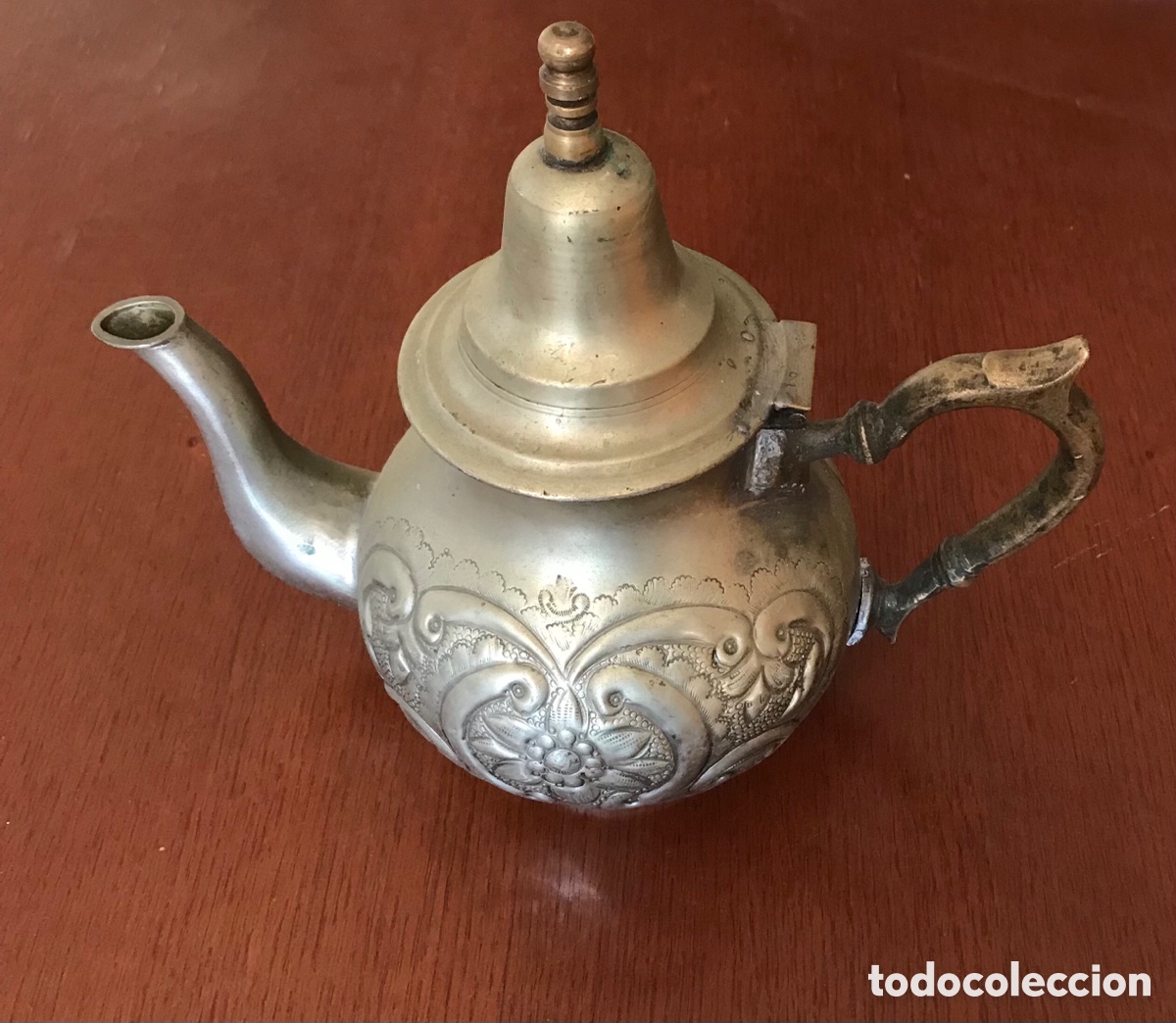 Antig&uuml;edades: Antigua tetera &aacute;rabe. - Foto 2