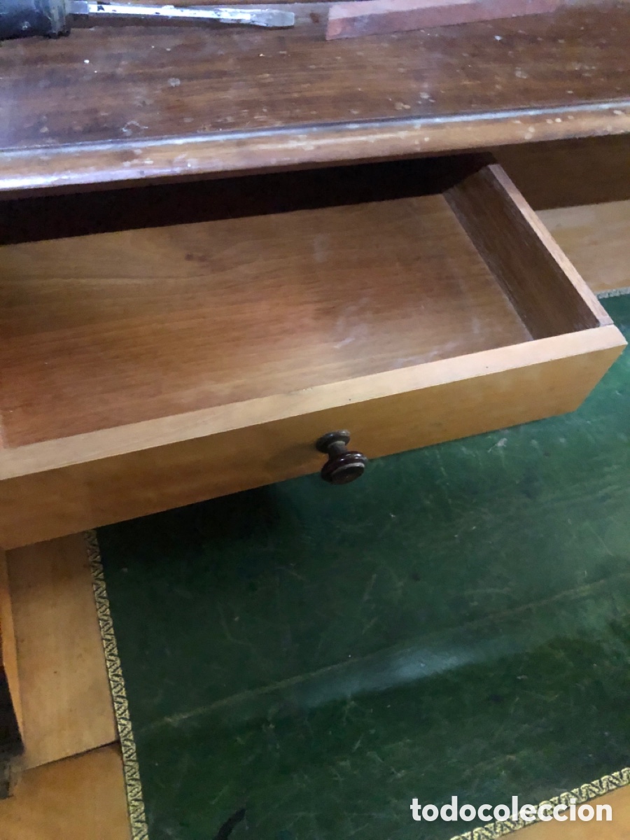 Antig&uuml;edades: G Bureau en madera de caoba. - Foto 10