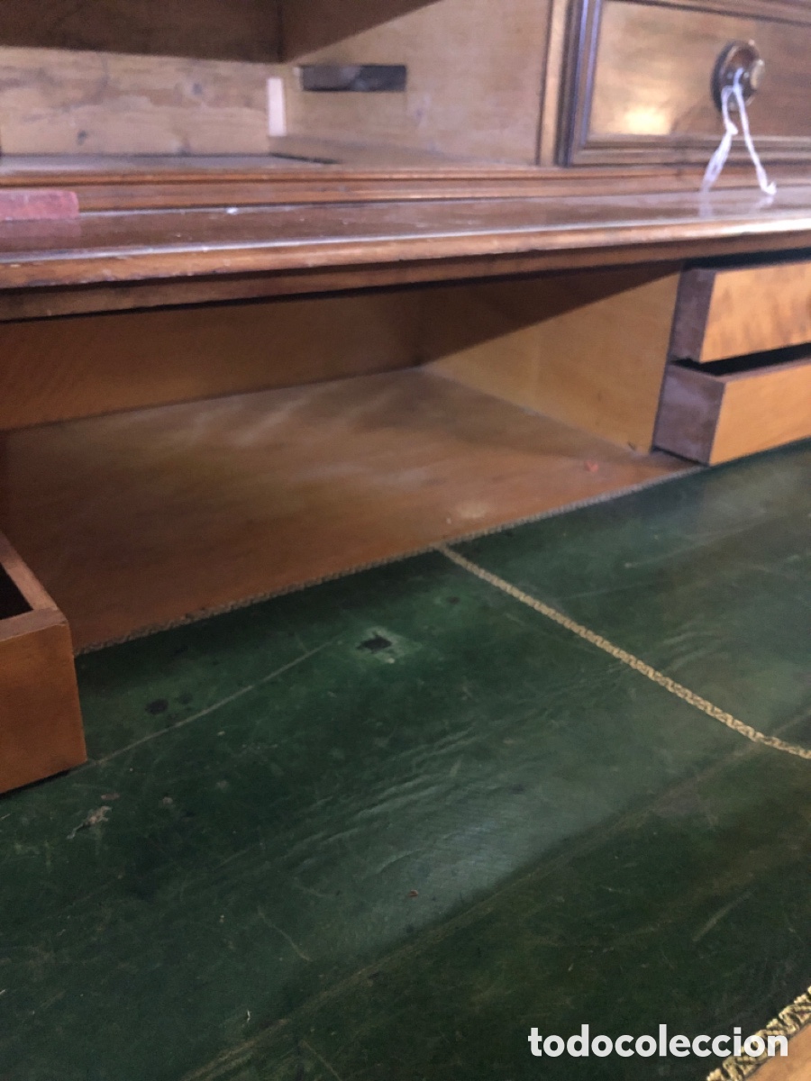 Antig&uuml;edades: G Bureau en madera de caoba. - Foto 14