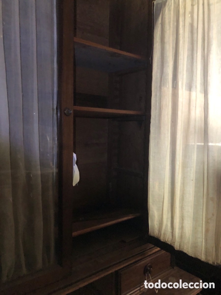 Antig&uuml;edades: G Bureau en madera de caoba. - Foto 16
