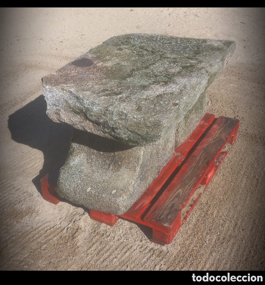 Antig&uuml;edades: Mesa de piedra de granito - Foto 3