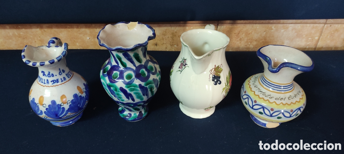 Antig&uuml;edades: LOTE DE JARRONES Y JARRAS - Foto 2