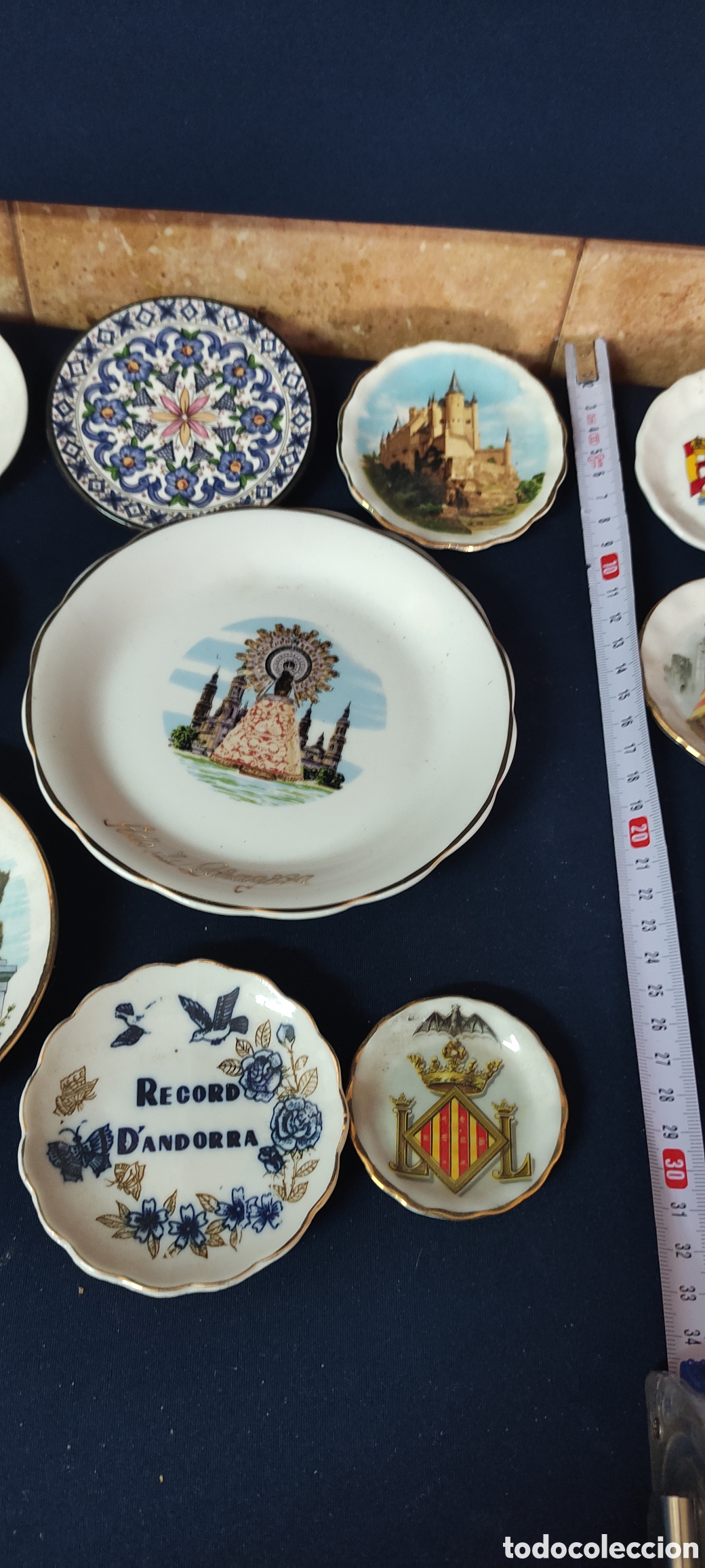 Antig&uuml;edades: LOTE PLATOS CERAMICA - Foto 4