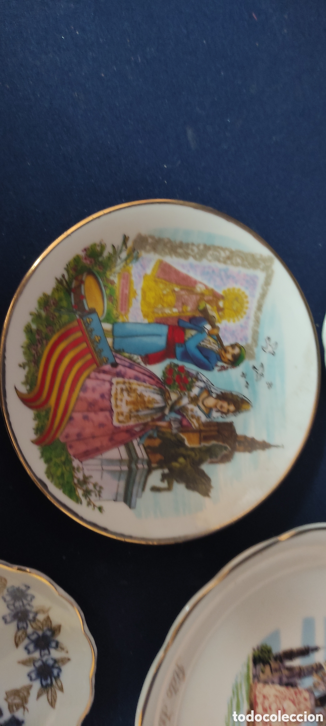 Antig&uuml;edades: LOTE PLATOS CERAMICA - Foto 5
