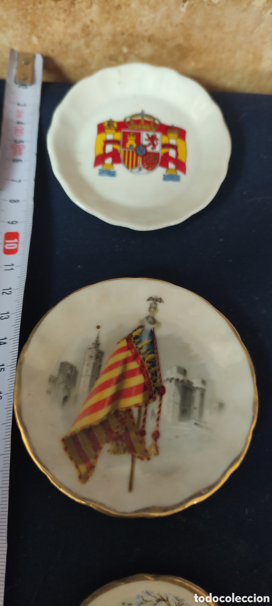 Antig&uuml;edades: LOTE PLATOS CERAMICA - Foto 7