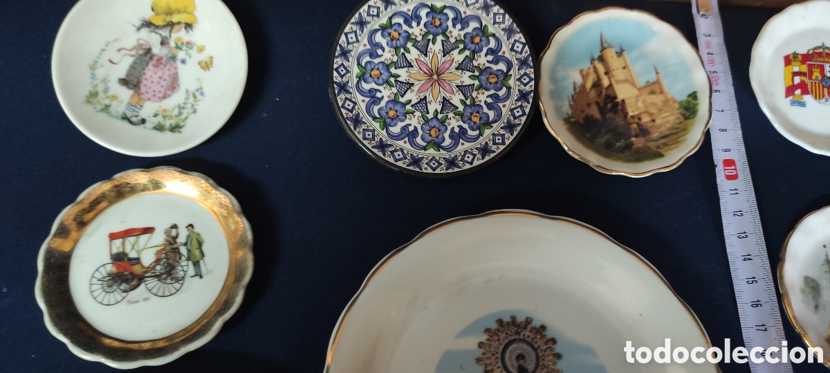 Antig&uuml;edades: LOTE PLATOS CERAMICA - Foto 8