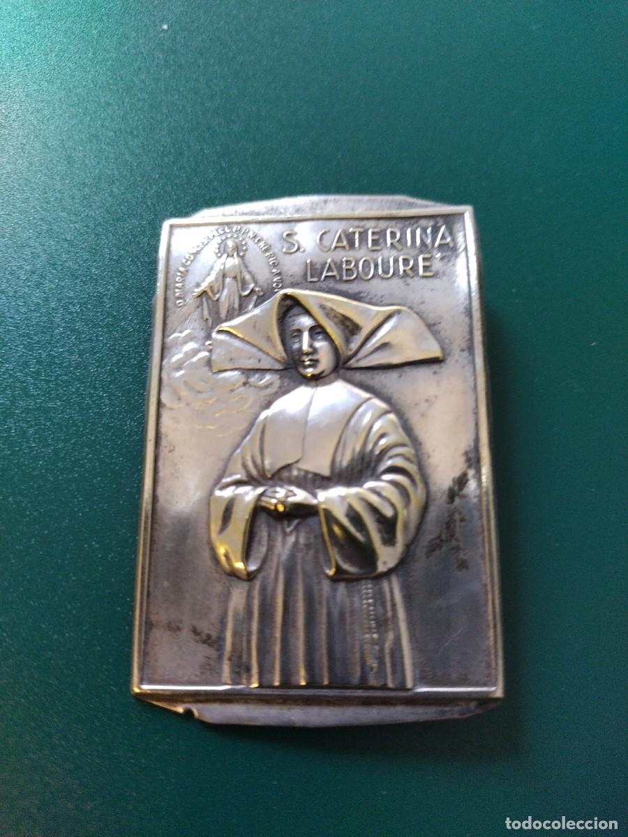 Antig&uuml;edades: Placa Santa Caterina Laboure - Foto 4
