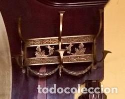 Antig&uuml;edades: ESPECTACULAR MUEBLE DE ENTRADA - PERCHERO 1900 - Foto 3