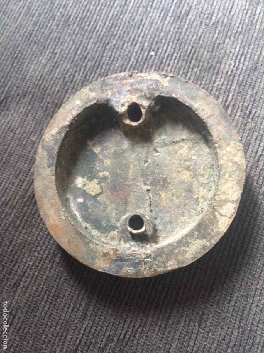 Antig&uuml;edades: Gran Clavo bronce virgen xix - Foto 3