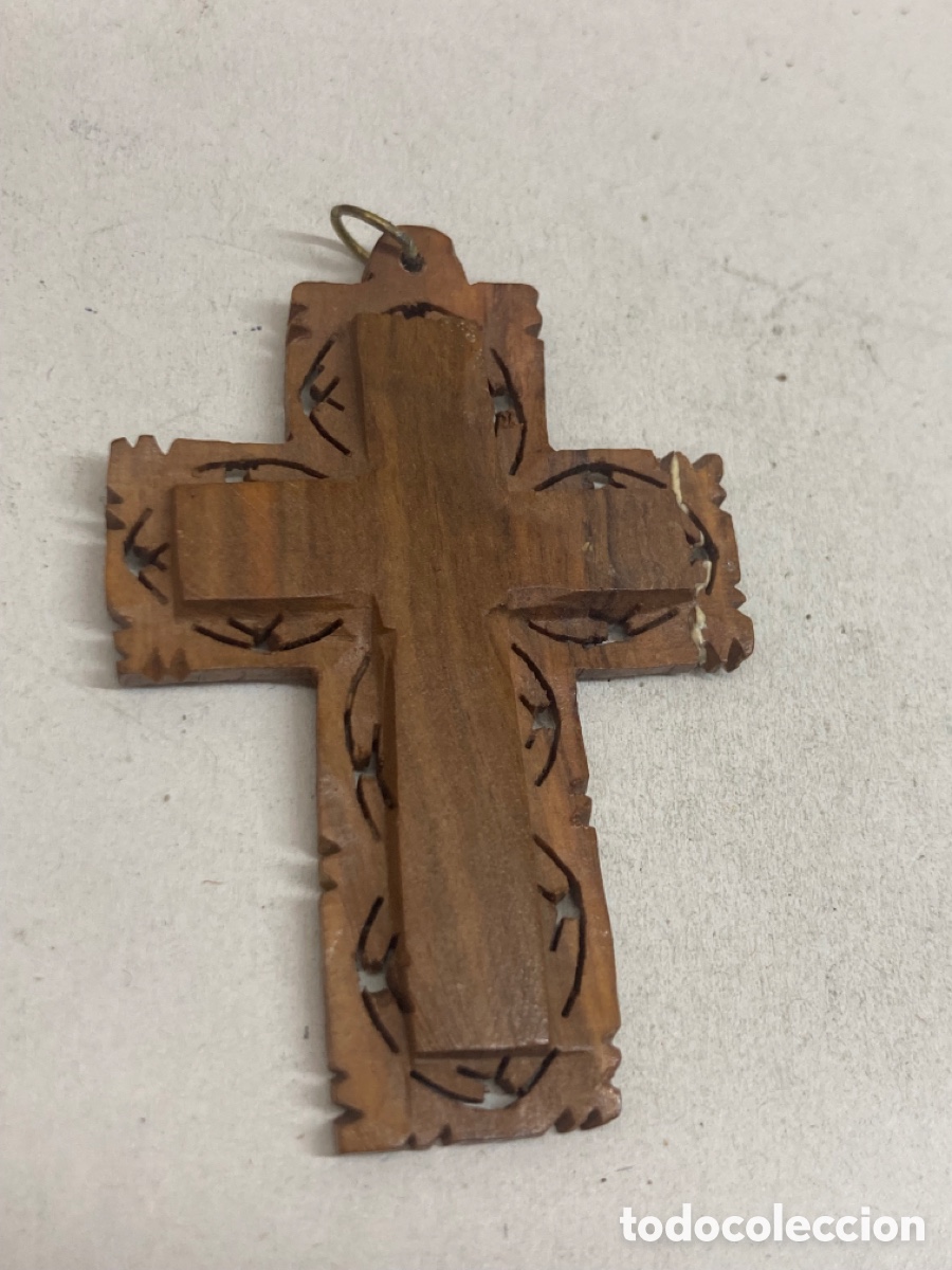 Antig&uuml;edades: Cruz de madera - Foto 1