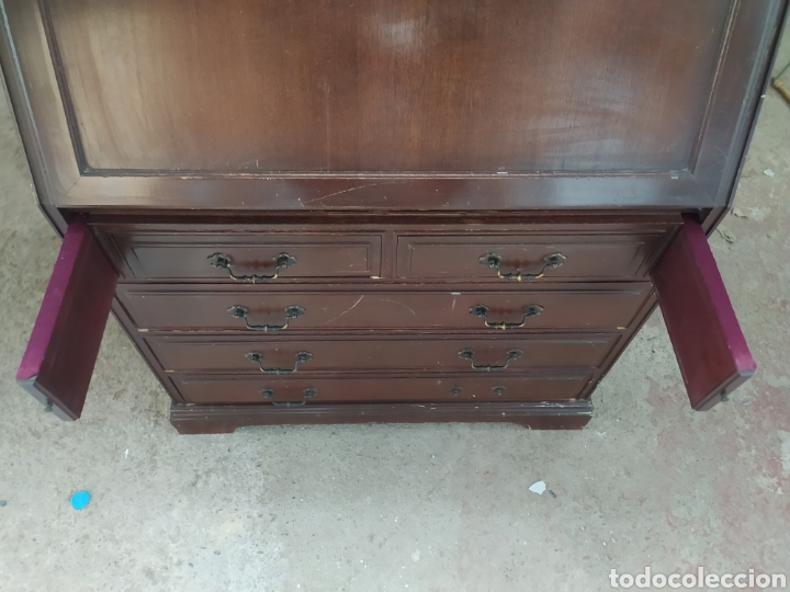 Antig&uuml;edades: Escritorio antiguo madera - Foto 3