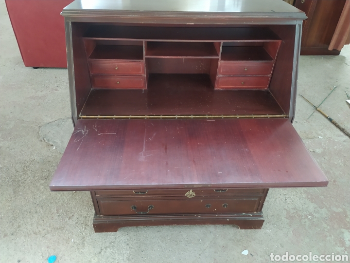 Antig&uuml;edades: Escritorio antiguo madera - Foto 4