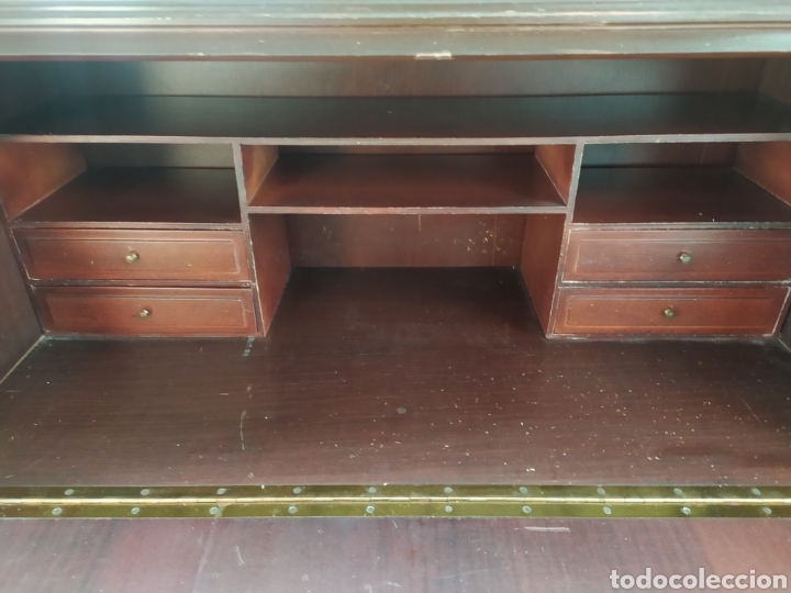 Antig&uuml;edades: Escritorio antiguo madera - Foto 5