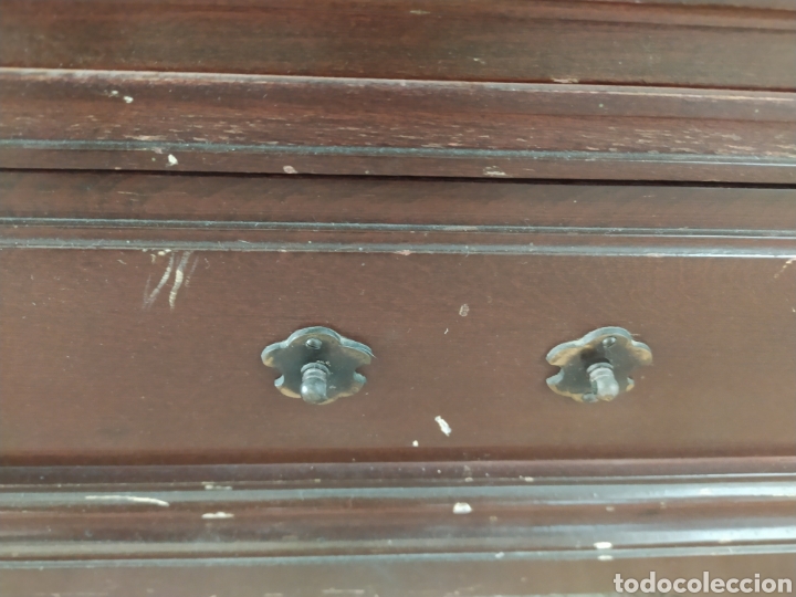 Antig&uuml;edades: Escritorio antiguo madera - Foto 8