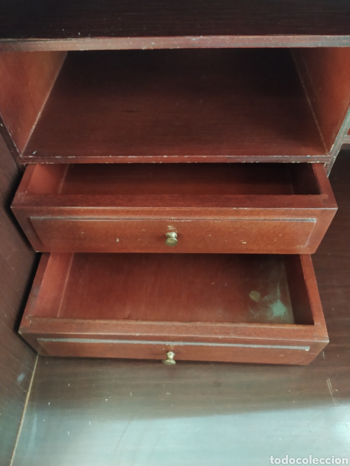 Antig&uuml;edades: Escritorio antiguo madera - Foto 9