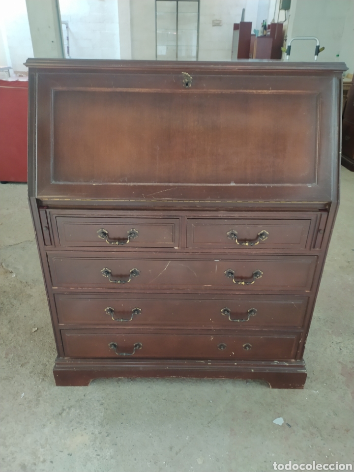 Antig&uuml;edades: Escritorio antiguo madera - Foto 1