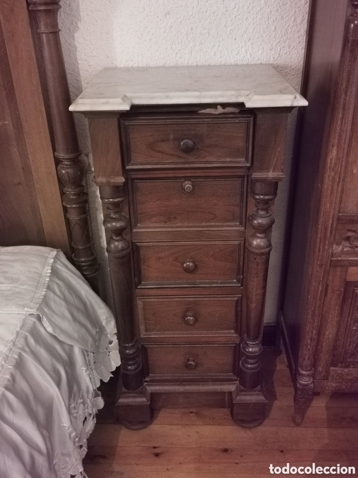 Antig&uuml;edades: Expectacular habitaci&oacute;n Nogal - Foto 7